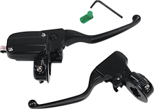 Load image into Gallery viewer, Handlebar Controls - 15 mm Master Cylinder - '08 - '13 FLT - Black DragSpecialties H07-0780MB-A - Main Product View