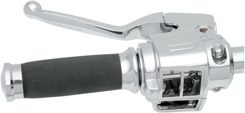 Handlebar Controls - 5/8" Master Cylinder DragSpecialties 07-542NU - Side View