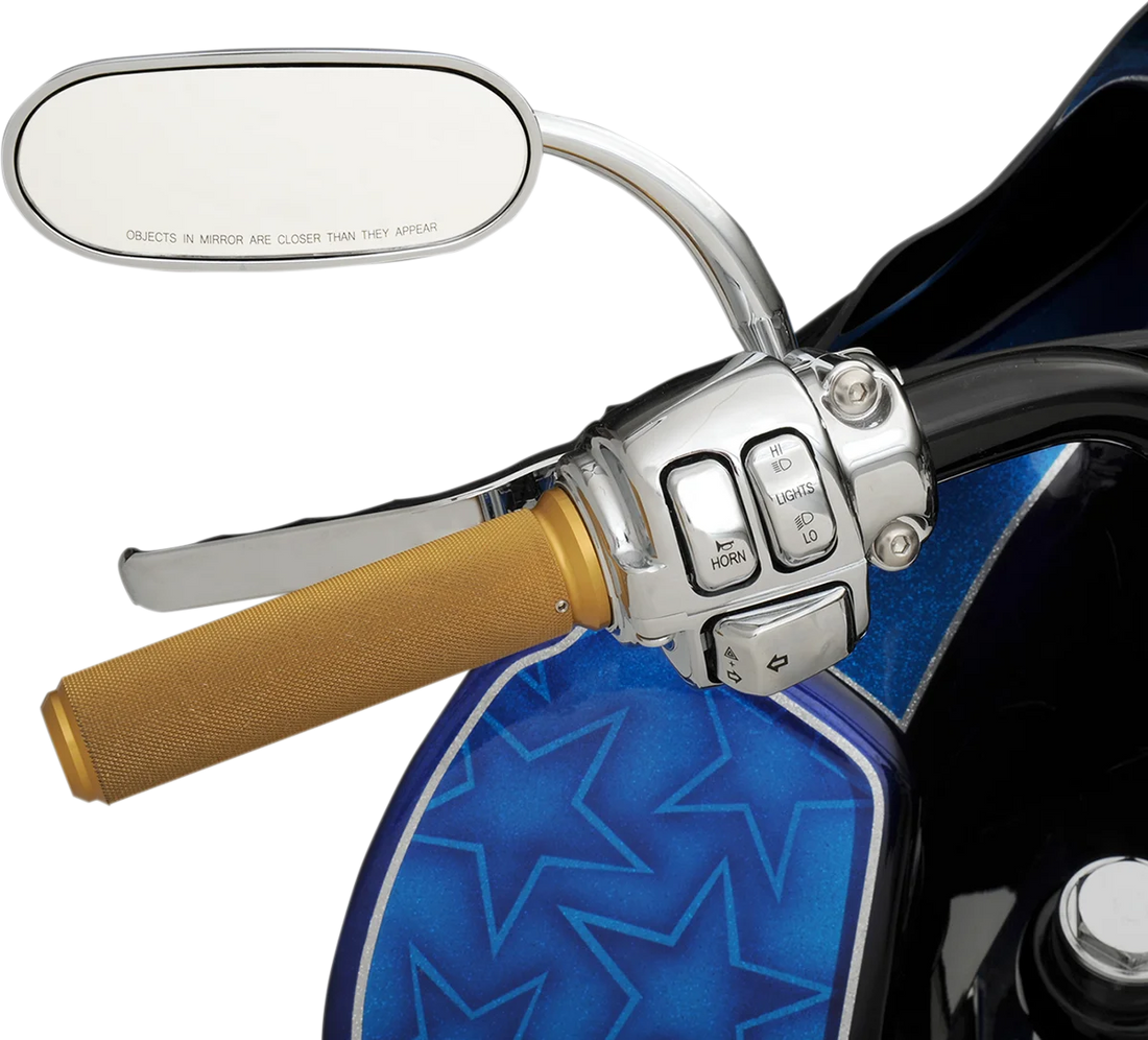Handlebar Controls - 9/16" Master Cylinder - '96 - '14 DragSpecialties H07-0748A - Side View