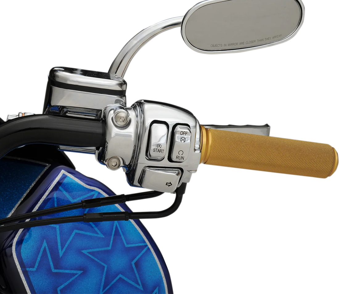 Handlebar Controls - 9/16" Master Cylinder - '96 - '14 DragSpecialties H07-0748A - Additional View 5
