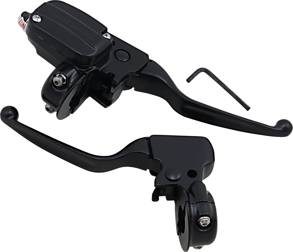 Handlebar Controls - '99 - '06 FLT/FLHT - Black DragSpecialties H07-0786MB-A - Main Product View