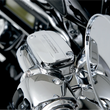 Load image into Gallery viewer, Handlebar Controls - Chrome DragSpecialties H07-0782-A - Installation View