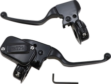 Load image into Gallery viewer, Handlebar Controls - Matte Black DragSpecialties H07-0805MB-A - Side View