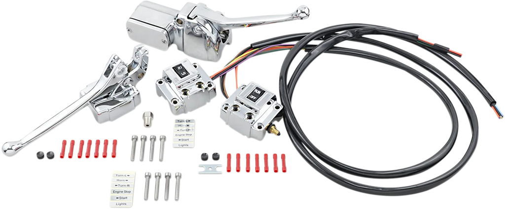 Handlebar Controls w/ Switch - '72 - '81 DragSpecialties 42375-LBX2 - Main Product View