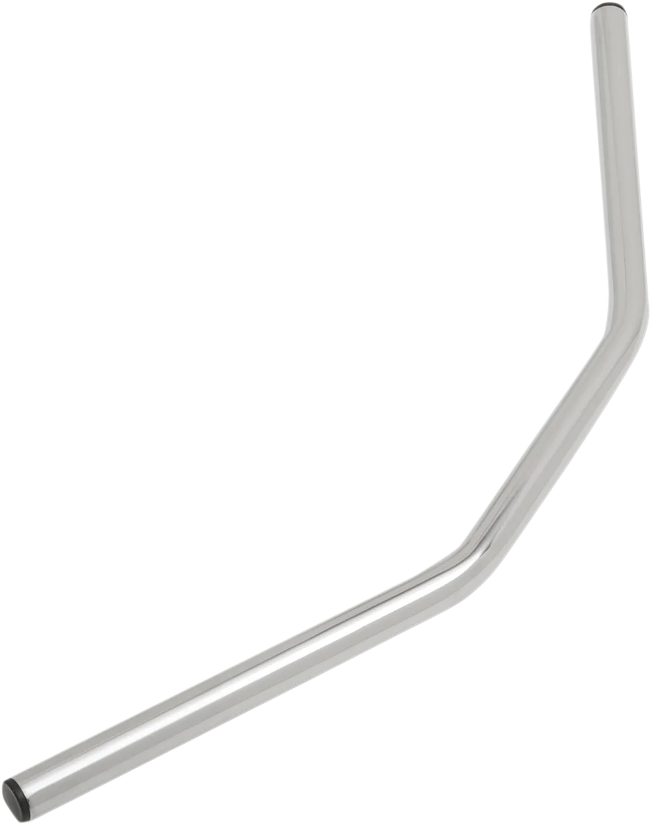 Handlebar - Drag - Dimpled - Chrome - Side View