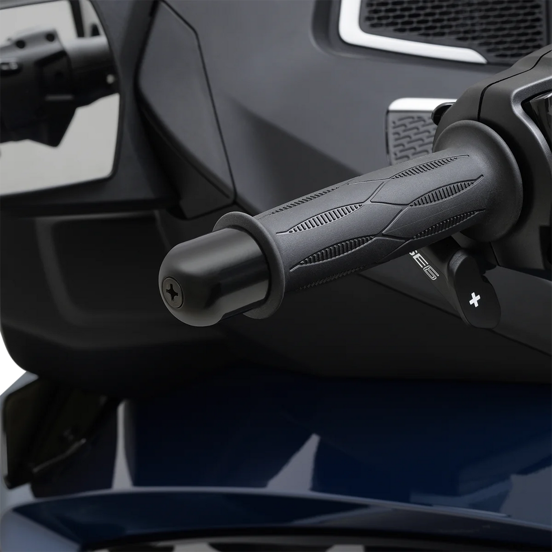 Handlebar End Weights - Can-Am Show Chrome - Side View