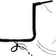 Load image into Gallery viewer, Handlebar Kit - Flat Top - 16" - Black - Main Product View