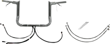 Load image into Gallery viewer, Handlebar Kit - Pointed Top - 12" - Chrome