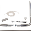Load image into Gallery viewer, Handlebar Kit - Pointed Top - 12" - Chrome - Main Product View