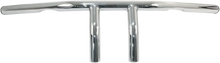 Load image into Gallery viewer, Handlebar - T-Bar - 4" - Dimpled - Chrome - Main Product View
