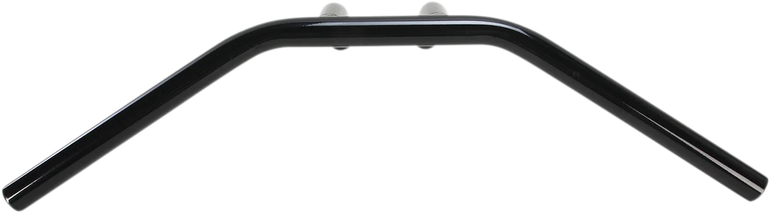 Handlebar - T-Bar - 6" - Dimpled - Black - Back View