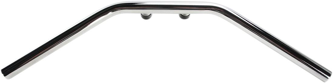 Handlebar - T-Bar - 6" - Dimpled - Chrome - Side View