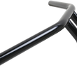 Load image into Gallery viewer, Handlebar - T-Bar - 8" - Black - Side View