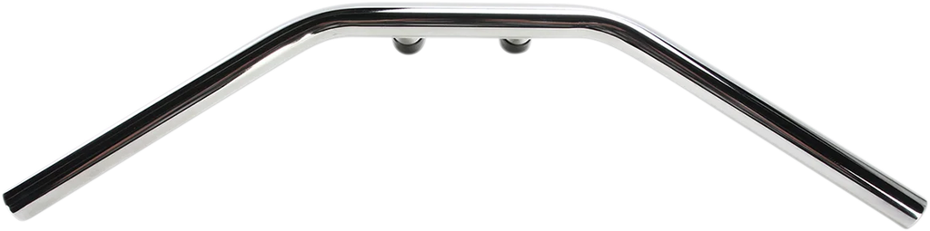 Handlebar - T-Bar - 8" - Dimpled - Chrome - Side View