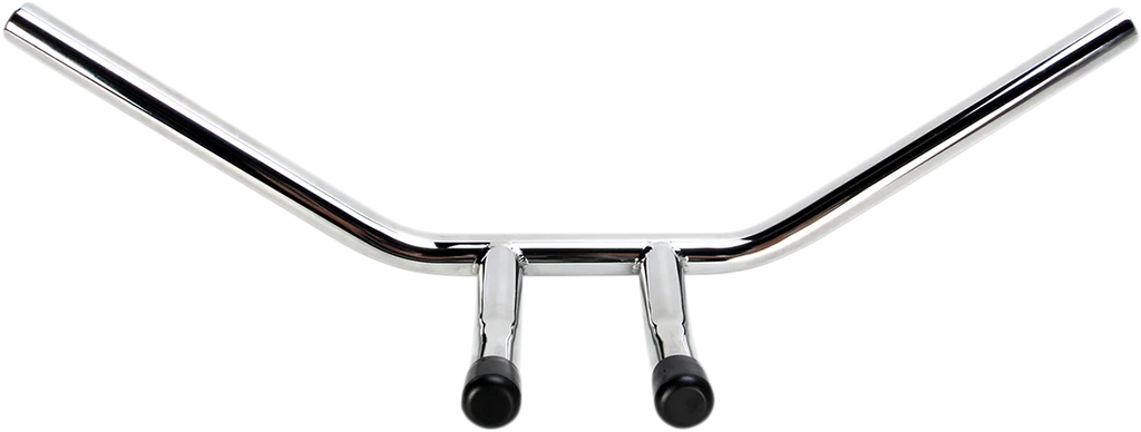 Handlebar - T-Bar - 8" - Dimpled - Chrome - Installation View
