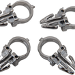 Load image into Gallery viewer, Handlebar Wiring Clips- 3/8" - 4PK DragSpecialties 31-0001-4-HC3 - Main Product View