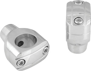 HardDrive - 2" Grooved Chrome Risers - 820-1348C