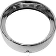 Load image into Gallery viewer, HardDrive - Frenched Headlight Trim Ring Chrome 7 Tab Style - 820-0326