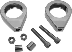 HardDrive - Turnsignal Clamps 39mm Pr Chrome - 820-51706
