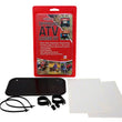 Load image into Gallery viewer, Hardline ATV License Plate Aluminum Black