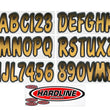 Load image into Gallery viewer, Hardline Boat Lettering Registration Kit 3 in. - 200 Beige/Black