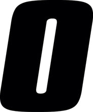Load image into Gallery viewer, Hardline Dirt Digits 3pk 7 in. - High Gloss Number 0 - Black