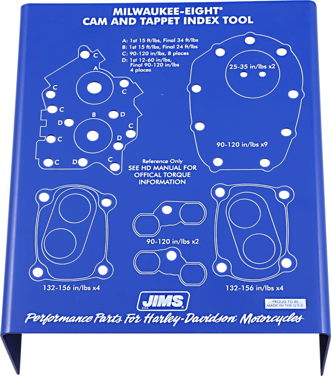 Hardware Organizer - Cam - M8 Jims USA 733 - Side View