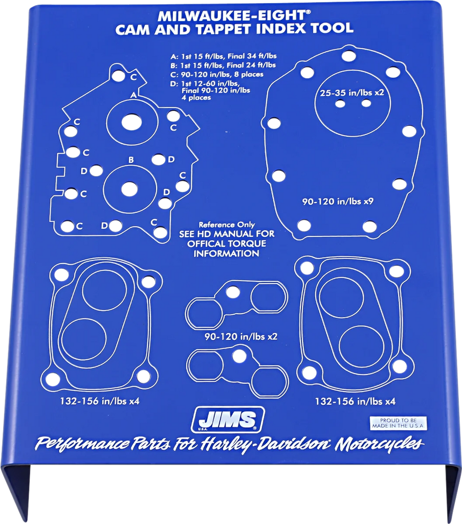 Hardware Organizer - Cam - M8 Jims USA 733 - Side View