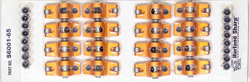 Harland Sharp Pontiac Rocker Arms - 1.65 Ratio 7/16 Stud S6001-65
