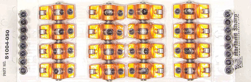 Harland Sharp SBC Rocker Arms - 1.5 Ratio 7/16 Stud S1004-050