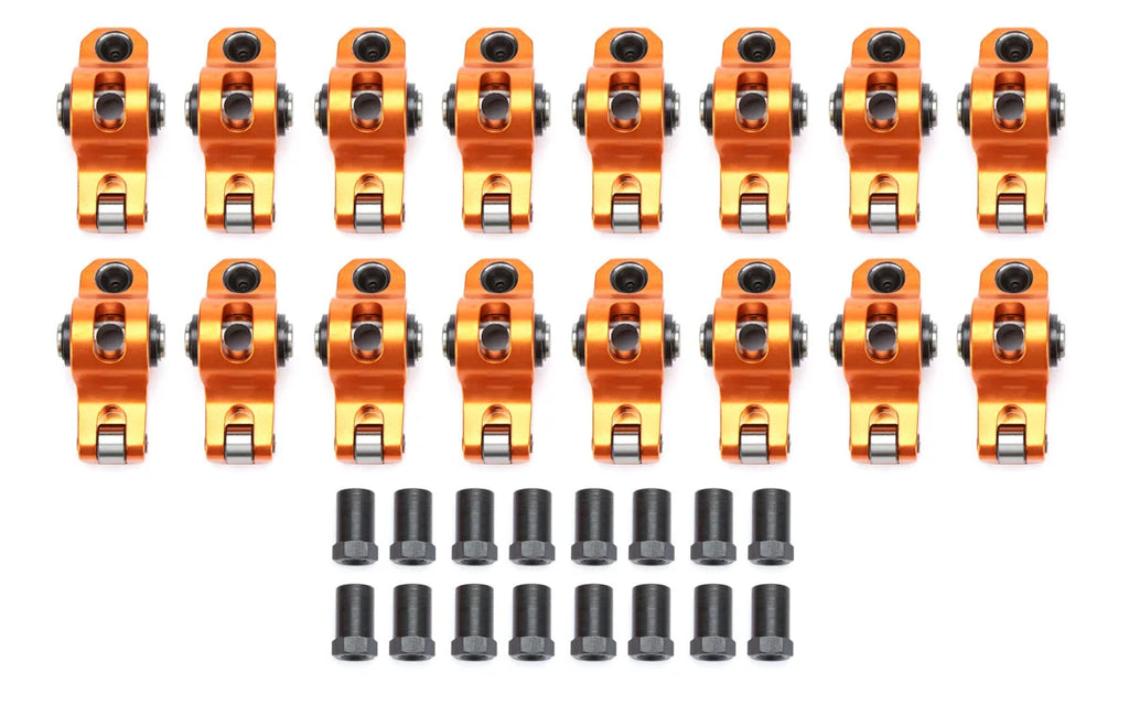 Harland Sharp SBC Roller Rocker Arm Set 1.5 Ratio 3/8 Stud SD1001