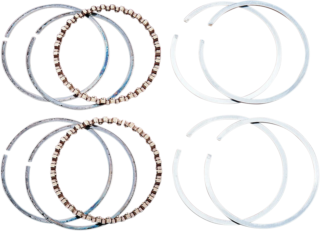 Hastings - Piston Rings - Shovelhead - 6482 - Side View
