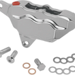 Load image into Gallery viewer, Hawg Halters Inc 4-Piston Caliper - Dual Disc - Front - Chrome FKDDCC550 - Side View
