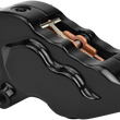 Load image into Gallery viewer, Hawg Halters Inc 4-Piston Caliper - Front - Black LHSAB5018 - Main Product View