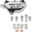 Load image into Gallery viewer, Hawg Halters Inc 4-Piston Caliper - Front - Chrome FKHSCC100 - Main Product View