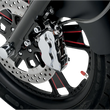 Load image into Gallery viewer, Hawg Halters Inc 4-Piston Caliper - Front - Chrome LHSCC501 - Main Product View