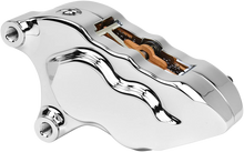 Load image into Gallery viewer, Hawg Halters Inc 4-Piston Caliper - Front - Chrome LHSCC5018 - Main Product View