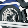 Load image into Gallery viewer, Hawg Halters Inc 4-Piston Caliper - Rear - Chrome RKSTCC500 - Side View