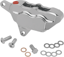 Load image into Gallery viewer, Hawg Halters Inc 4-Piston Caliper - Rear - Chrome RKSTCC500 - Detail View