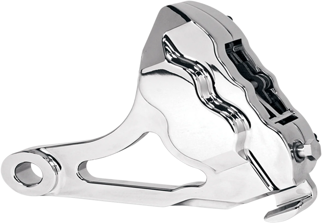 Hawg Halters Inc 4-Piston Caliper - Rear - Chrome RKSTCC506 - Main Product View