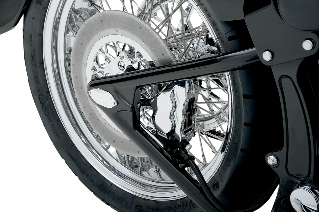 Hawg Halters Inc 4-Piston Caliper - Rear - Chrome RKSTCC506 - Side View