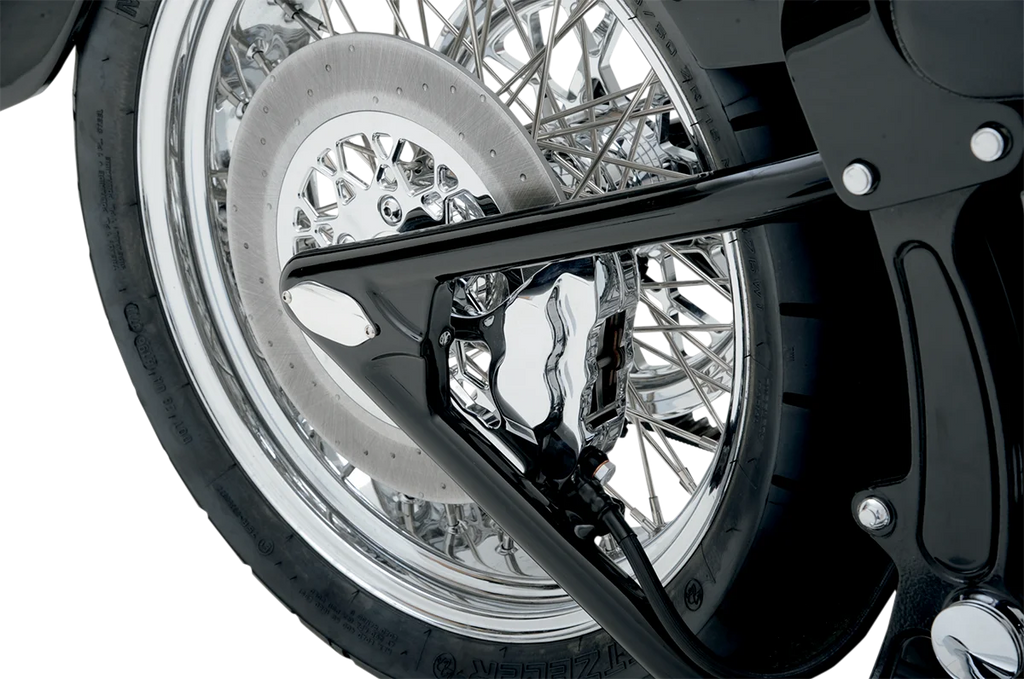 Hawg Halters Inc 4-Piston Caliper - Rear - Chrome RKSTCC506 - Side View