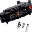Load image into Gallery viewer, Hawg Halters Inc 6-Piston Brake Caliper - 13" Rotor - Black LHDGAB6013 - Side View