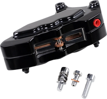 Load image into Gallery viewer, Hawg Halters Inc 6-Piston Brake Caliper - 13" Rotor - Black LHDGAB6013 - Side View