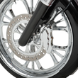 Load image into Gallery viewer, Hawg Halters Inc 6-Piston Caliper - Front - Chrome - 13" LHSCC6013 - Side View