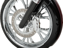 Load image into Gallery viewer, Hawg Halters Inc 6-Piston Caliper - Front - Chrome - 13" LHSCC6013 - Side View