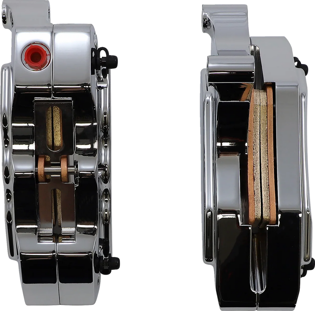 Hawg Halters Inc 6-Piston Dual Caliper - Chrome - 13" FKDDCC6013 - Main Product View