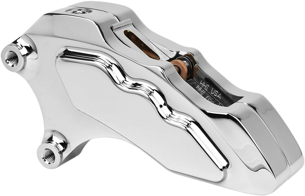 Hawg Halters Inc 6-Piston Dual Caliper - Chrome - 13" FKDDCC6013 - Detail View