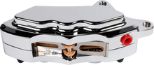 Load image into Gallery viewer, Hawg Halters Inc 6-Piston Front Caliper - '00-'07 Big Twin LHSCC6001 - Side View