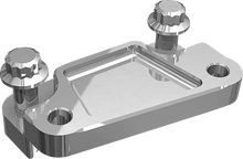Load image into Gallery viewer, Hawg Halters Inc Axial Caliper Mount Adapter Bracket - Chrome FBAXCC-13LH - Main Product View